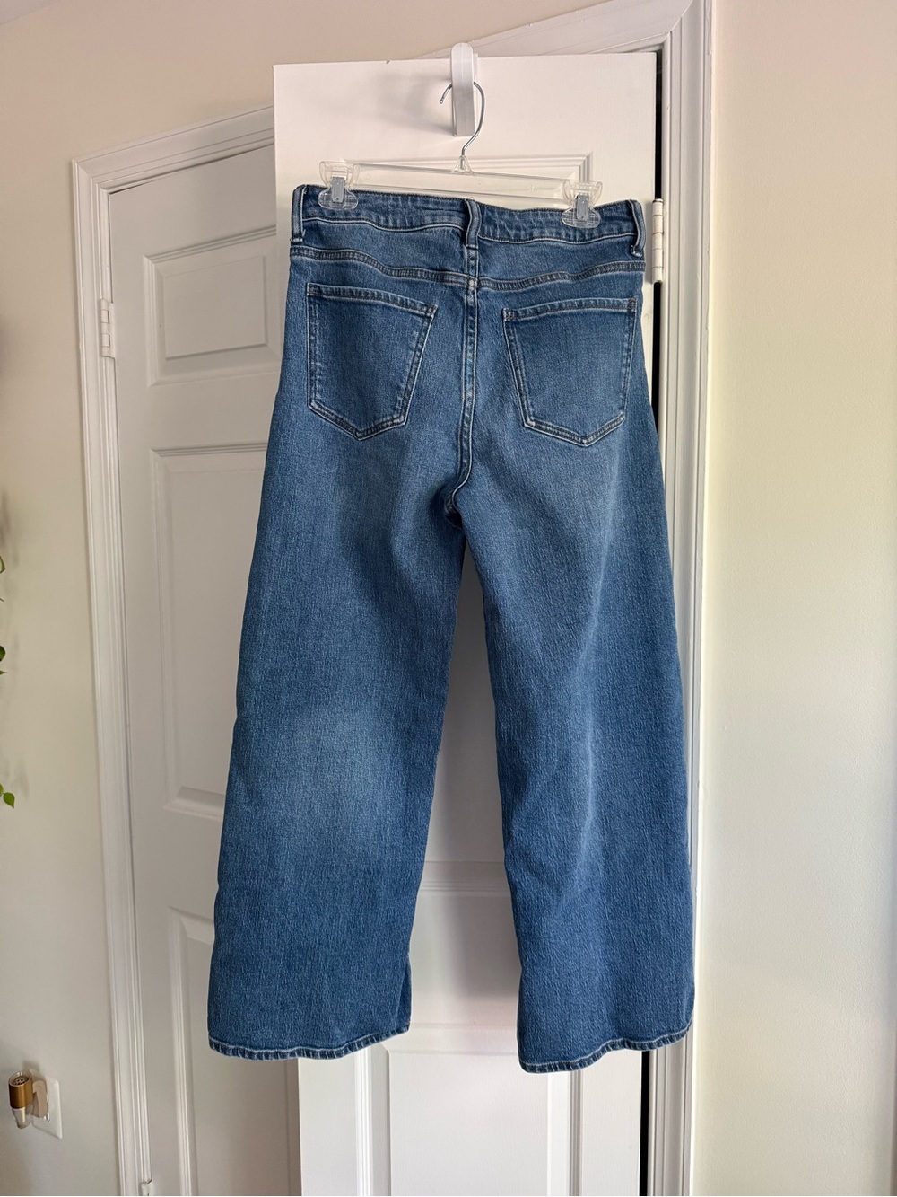 Quince Bella Stretch Wide Leg Jean Atlantic Blue 28" Inseam - Size 30 - Picture 6 of 11